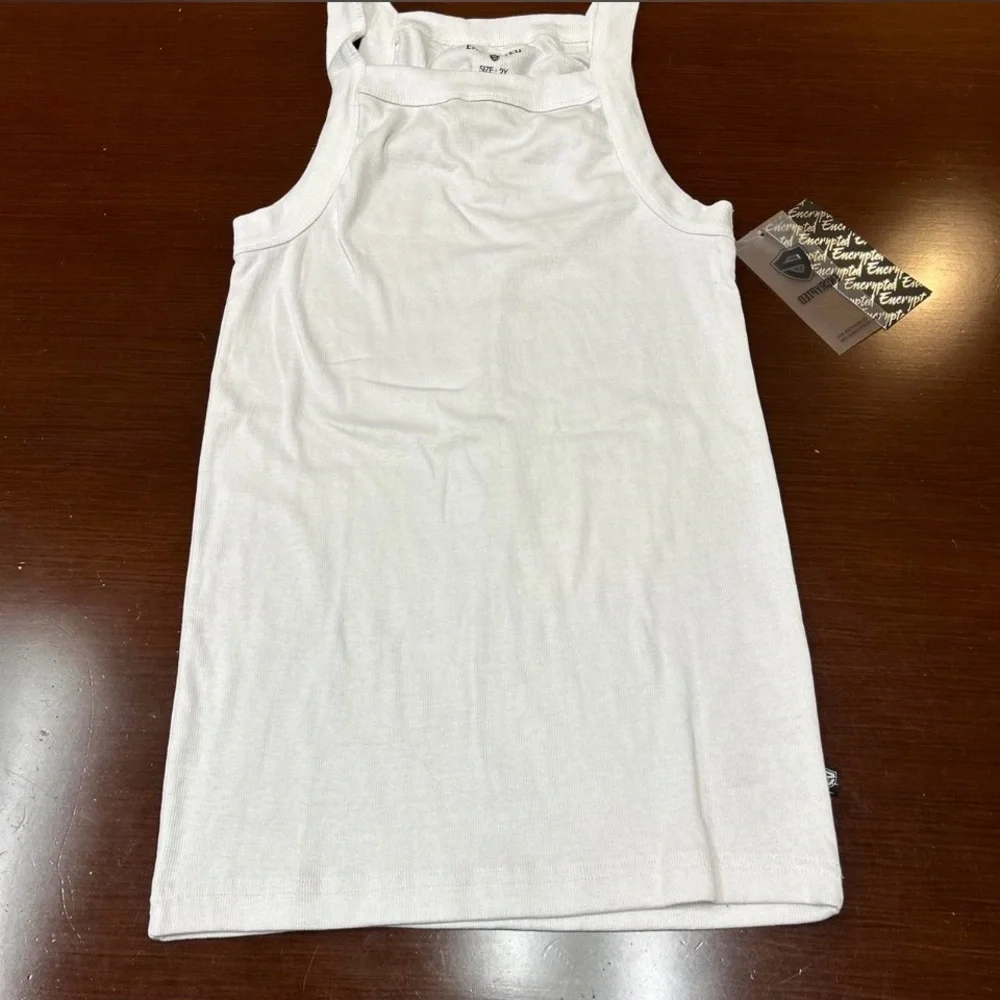 Encrypted White Men's Tank Top
